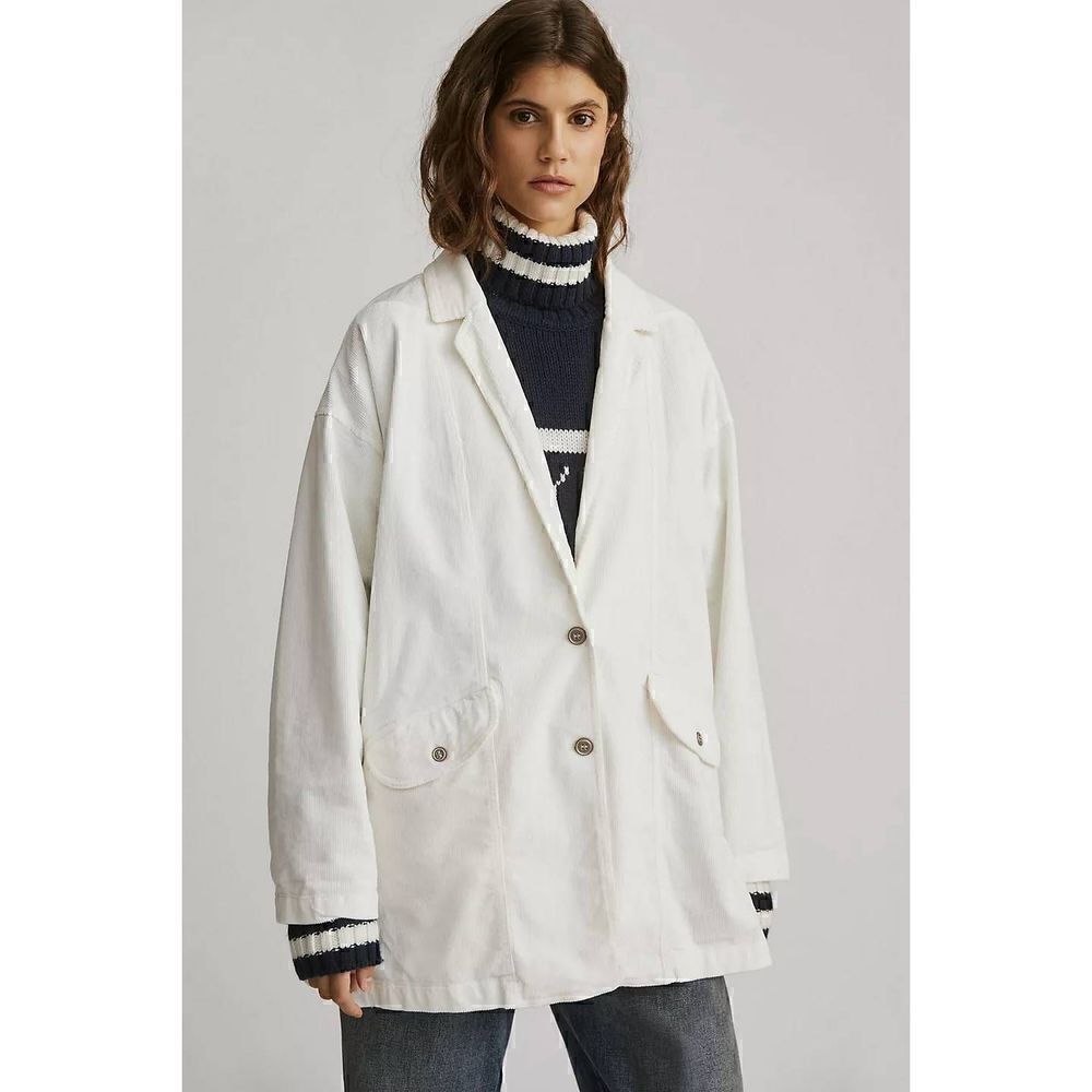 Anthropologie Pilcro Washed Corduroy Oversized Blazer M